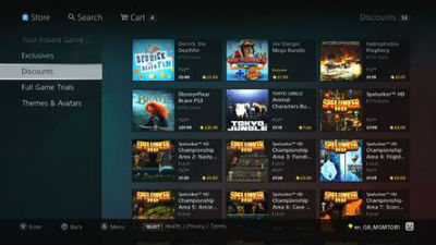 playstation 3 store