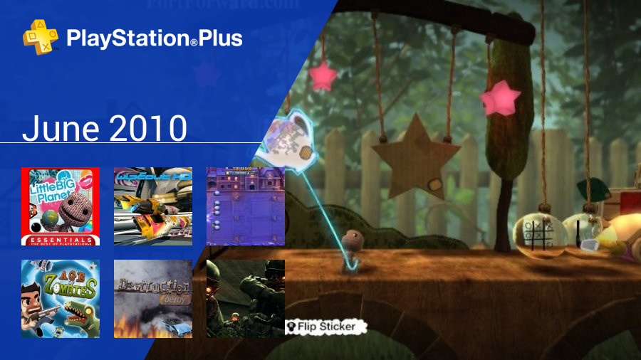 June 2010 - Instant Game Collection in PlayStation Plus | PS+