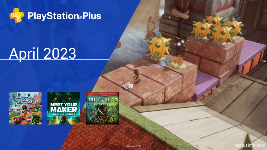 PlayStation Plus para abril de 2023: Meet Your Maker, Sackboy: A