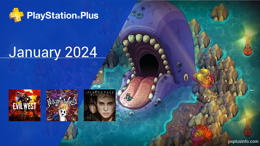 January 2024 Instant Game Collection in PlayStation Plus PS+
