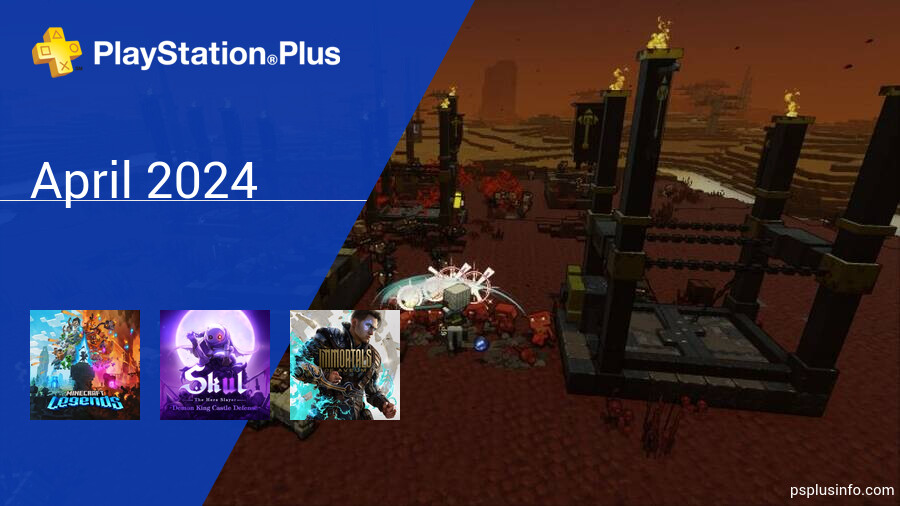 April 2024 Instant Game Collection in PlayStation Plus PS+