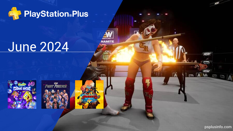 June 2024 Instant Game Collection in PlayStation Plus PS+